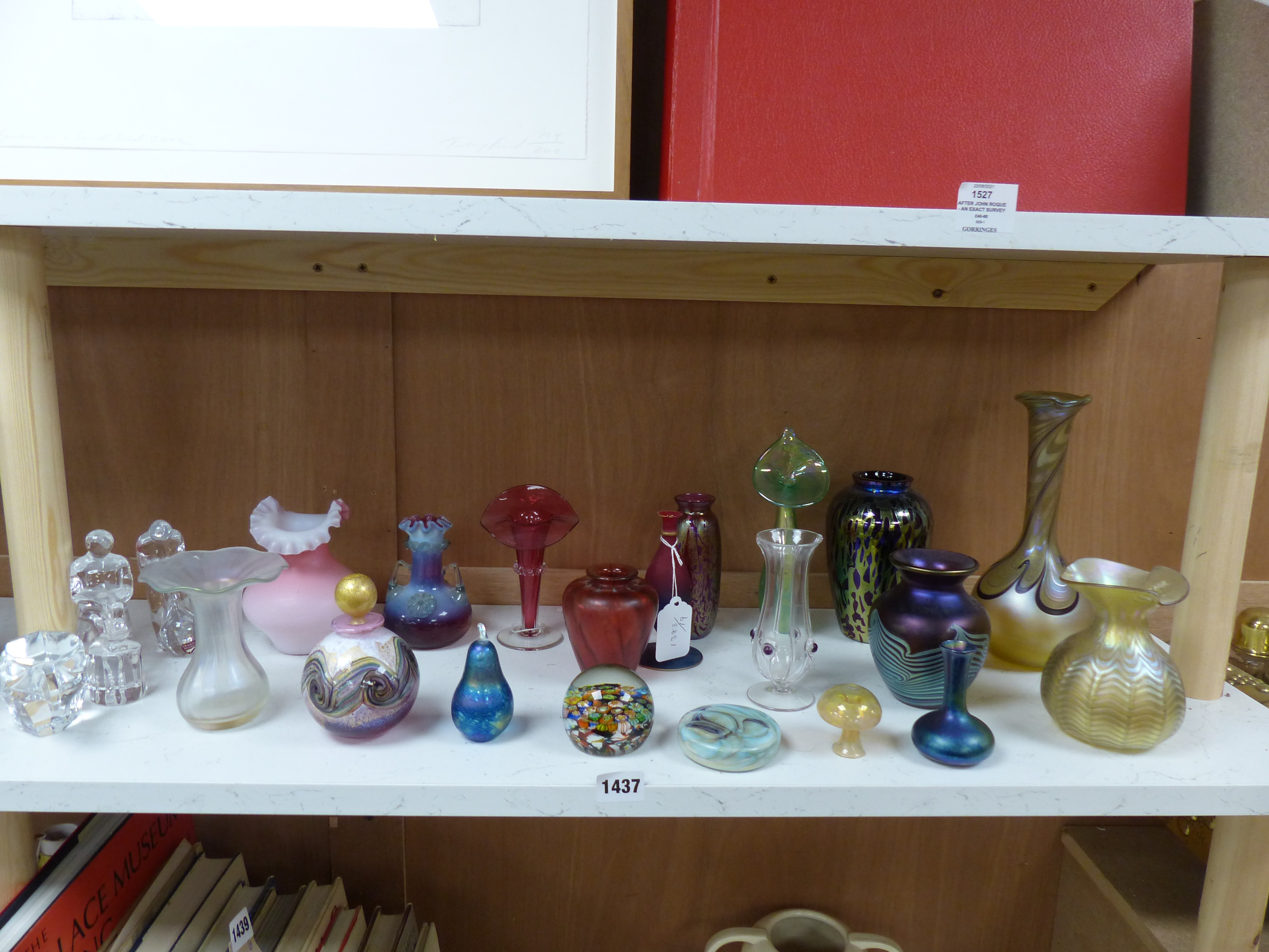 A collection of European Studio glass